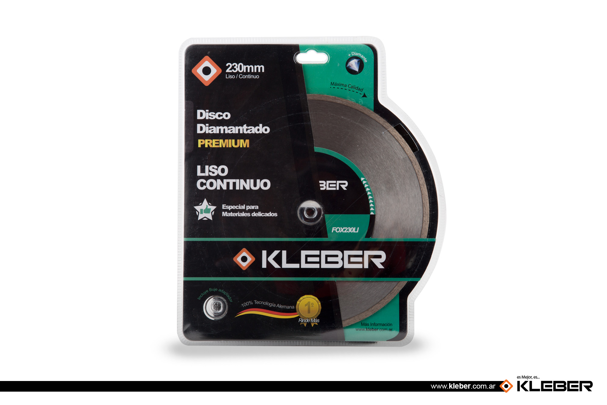 DISCO DIAMANTADO LISO 230 MM.