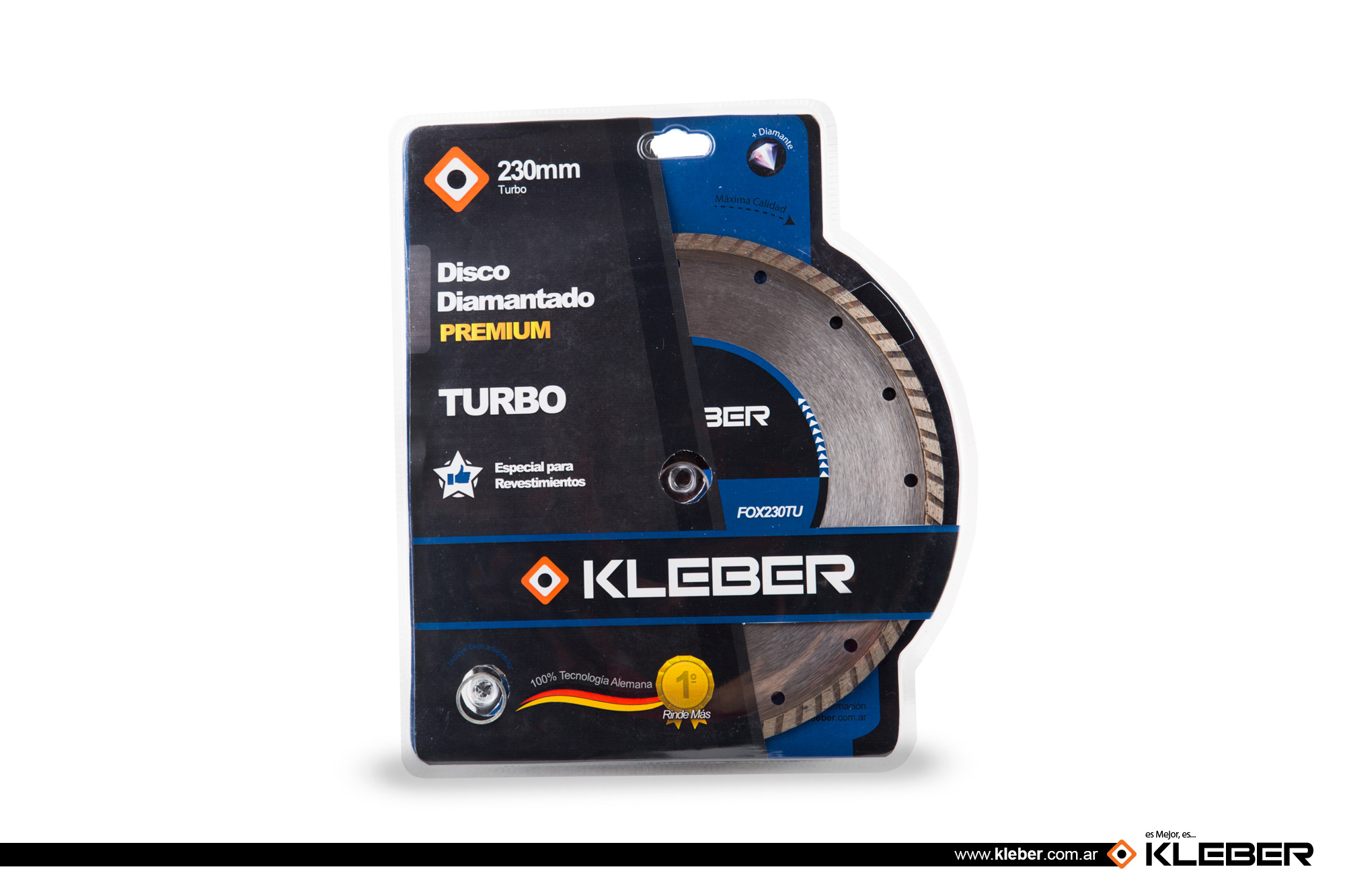 DISCO DIAMANTADO TURBO 230 MM.