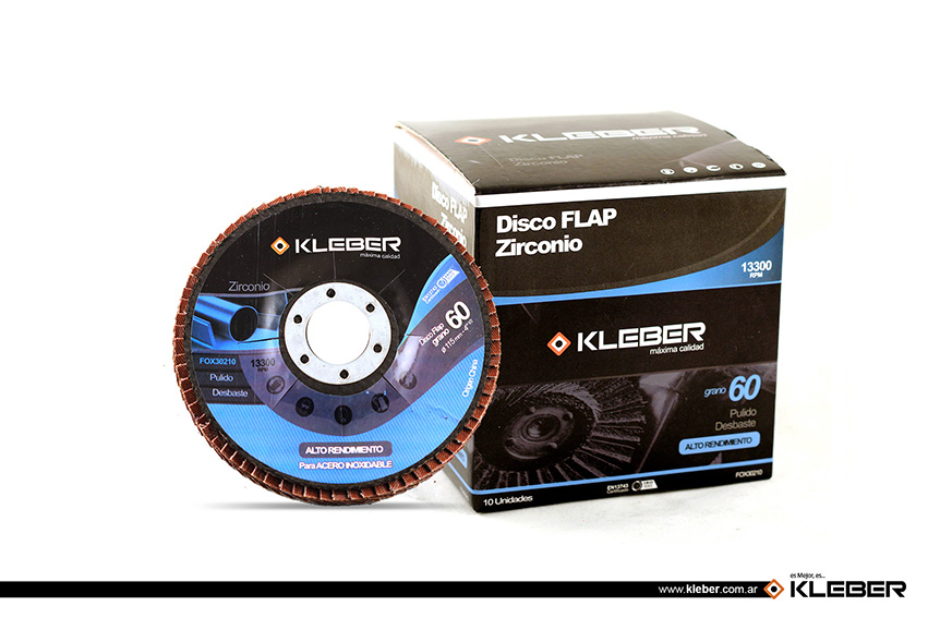 DISCO FLAP OXIDO DE ZIRCONIO GRANO 60