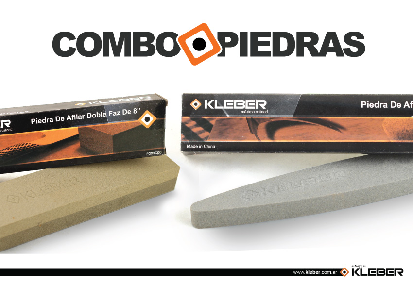 COMBO PIEDRAS DE AFILAR