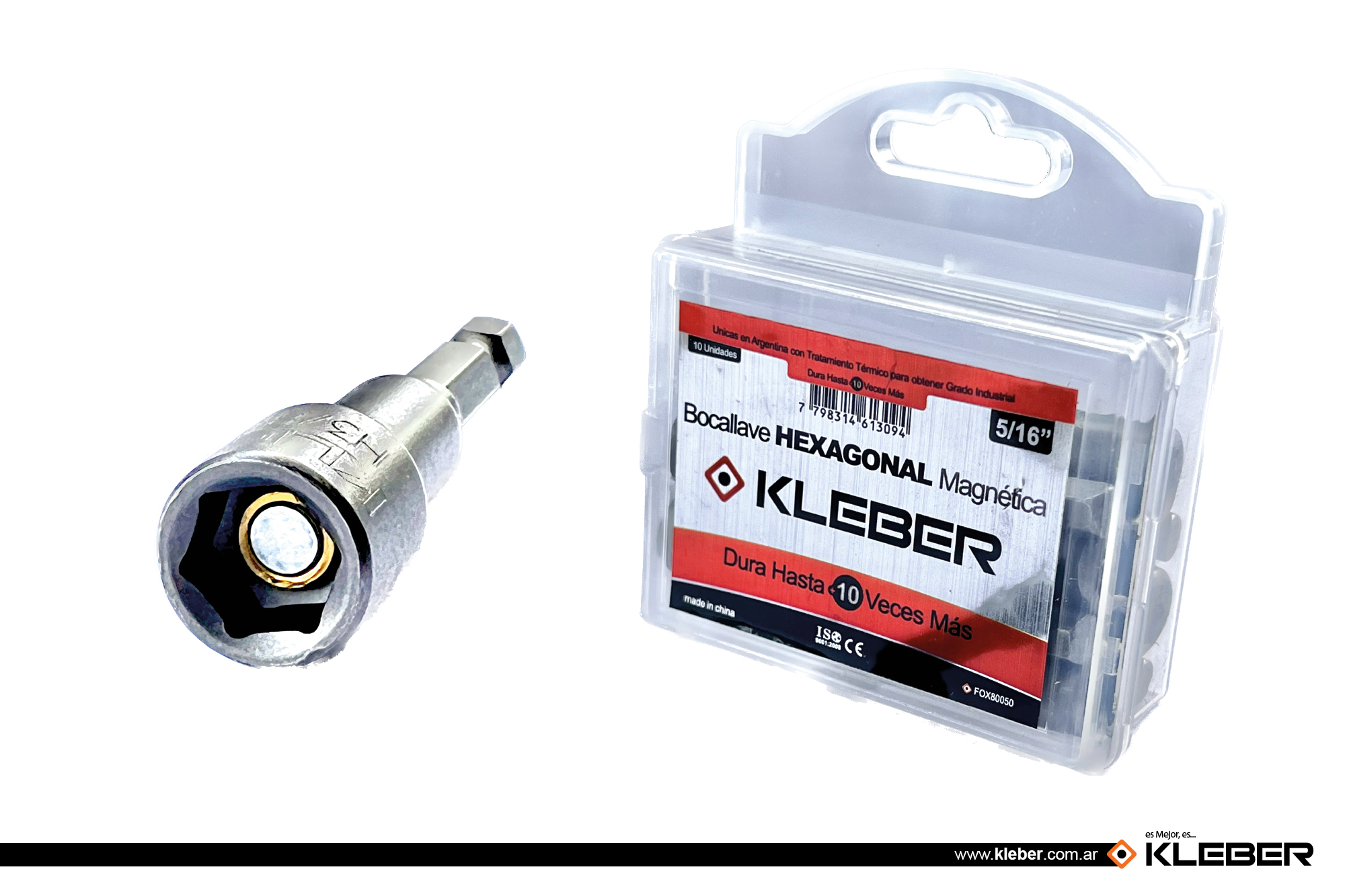 BOCALLAVE MAGNETICA DE 5/16 X 10 U.