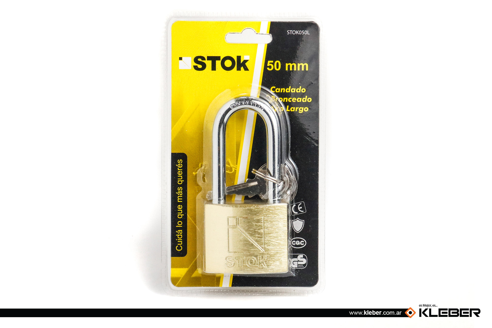 CANDADO BRONC. STOK 50 ARLO LARGO